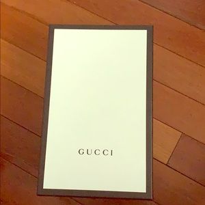 Gucci shoe box